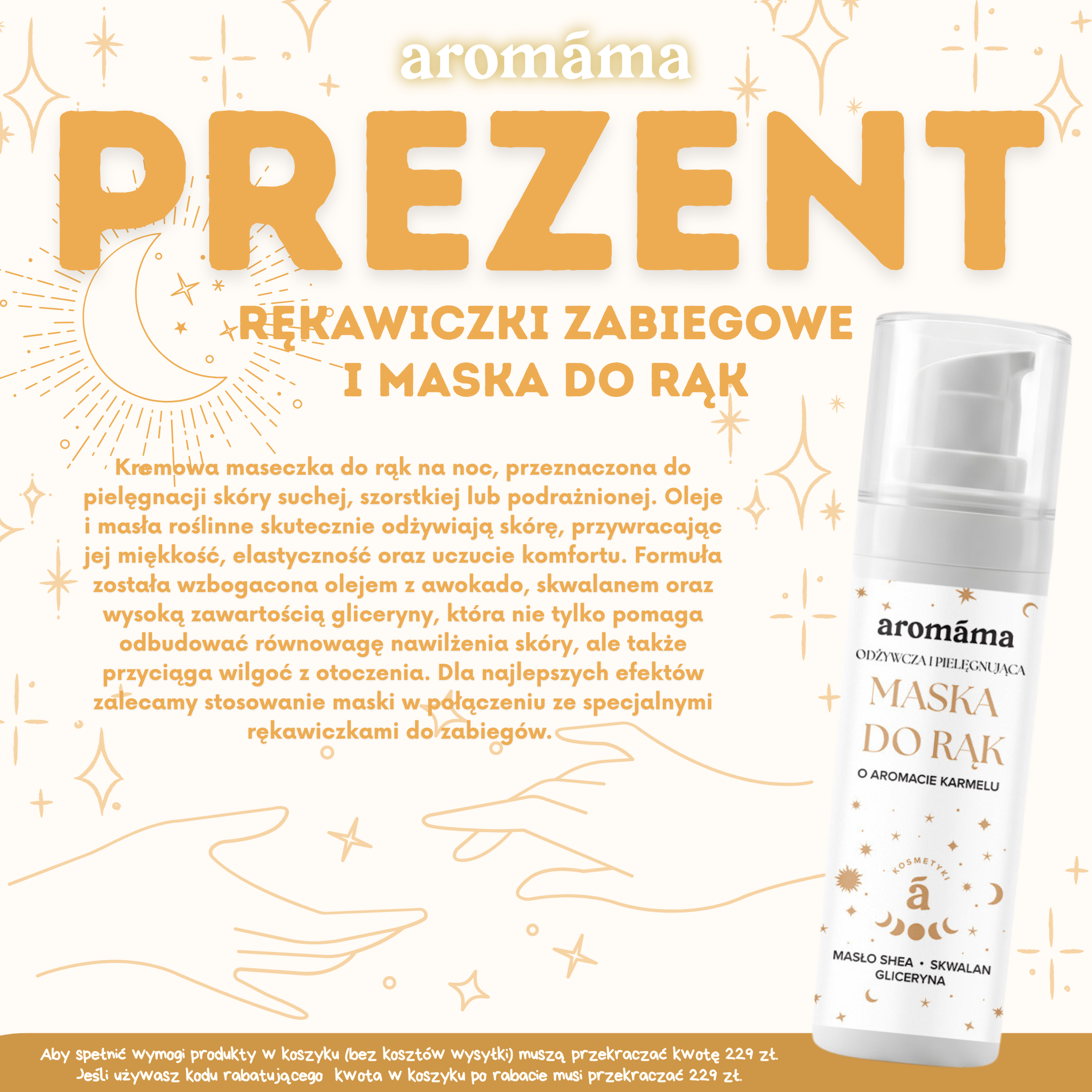 maska do rąk gratis